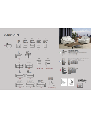 CANAPE ALTONI CONTINENTAL