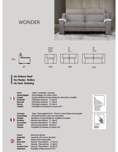 CANAPE ALTONI WONDER