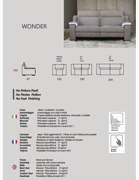 CANAPE ALTONI WONDER