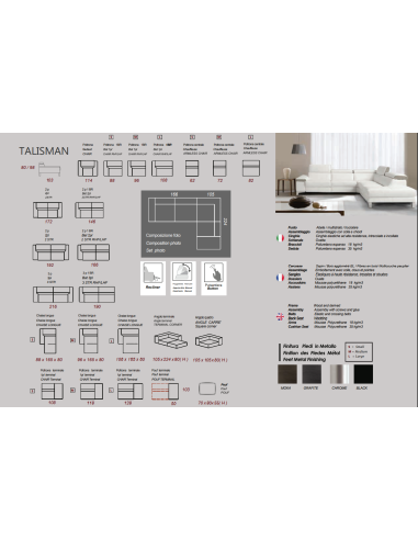 CANAPE ALTONI TALISMAN CANAPE ALTONI TALISMAN