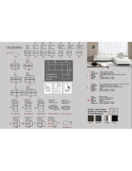 CANAPE ALTONI TALISMAN