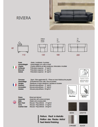 CANAPE ALTONI RIVIERA CANAPE ALTONI RIVIERA