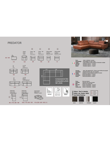 CANAPE ALTONI PREDATOR
