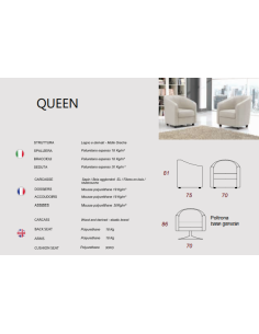 FAUTEUIL ALTONI QUEEN 2