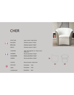 FAUTEUIL ALTONI CHER 2