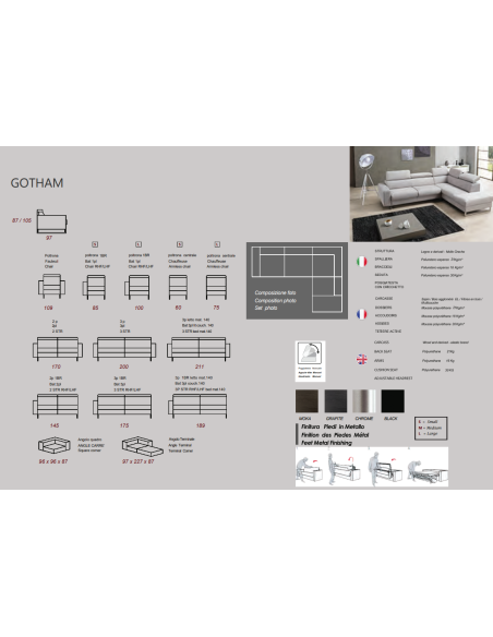 CANAPE ALTONI GOTHAM