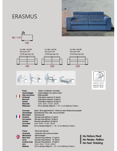 CANAPE ALTONI CONVERTIBLE ERASMUS CANAPE ALTONI CONVERTIBLE ERASMUS