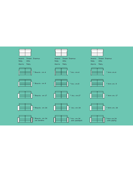CANAPE ALTONI CONVERTIBLE ERASMUS
