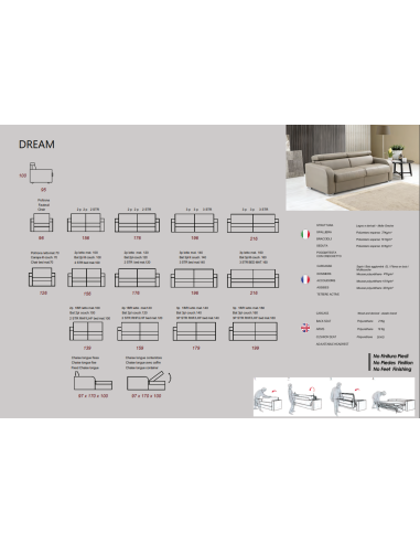 CANAPE ALTONI CONVERTIBLE DREAM