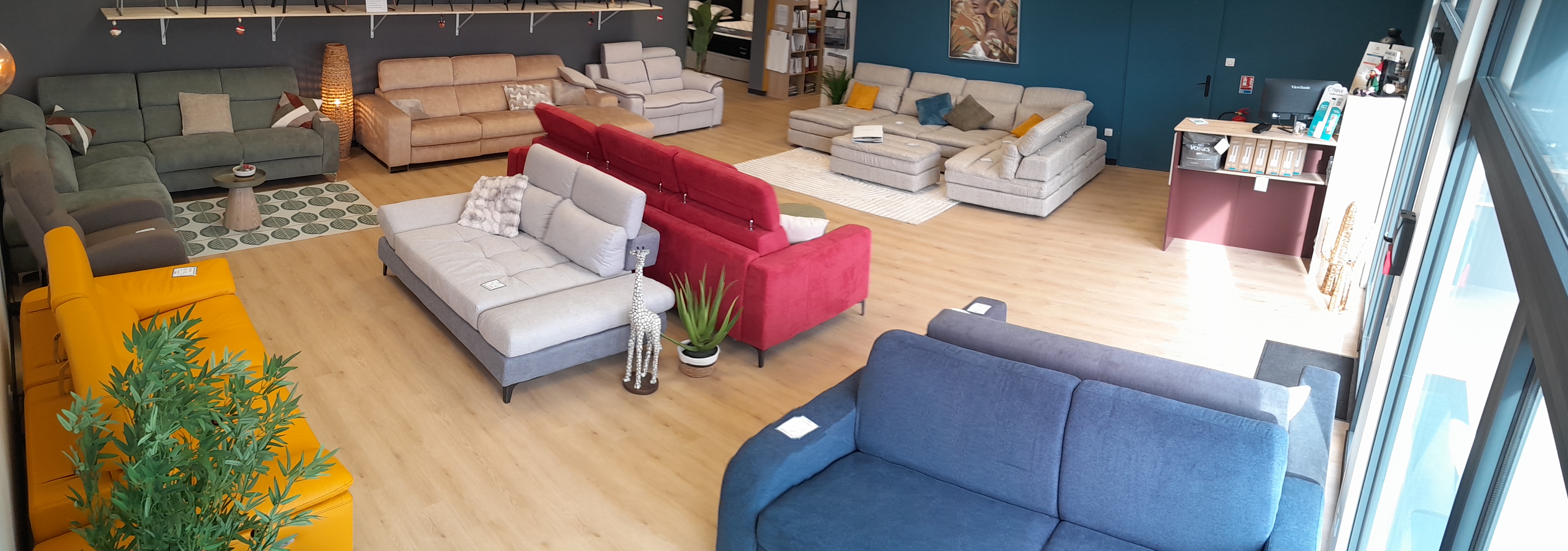 CANAPE AUBENAS EASYLIT CONVERTIBLE RELAXATION ET FIXE